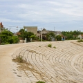 La digue actuelle au niveau du village de DA LOC. Avec sa voisine, la commune de NGA THUY, elles reprÃ©sentent le point le plus vulnÃ©rable de toute la ceinture cÃ´tiÃ¨re du Vietnam.